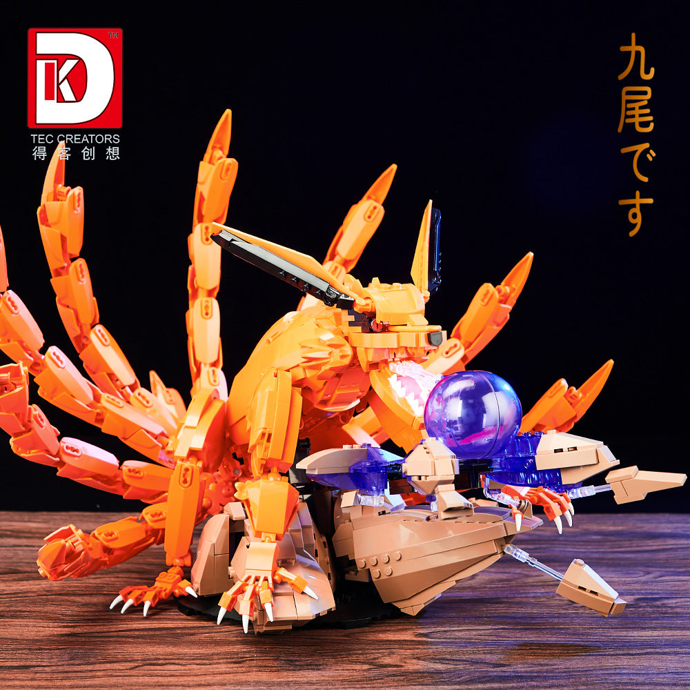 nine-tailed in naruto comics - 1480 pcs | dk 5012 - 2