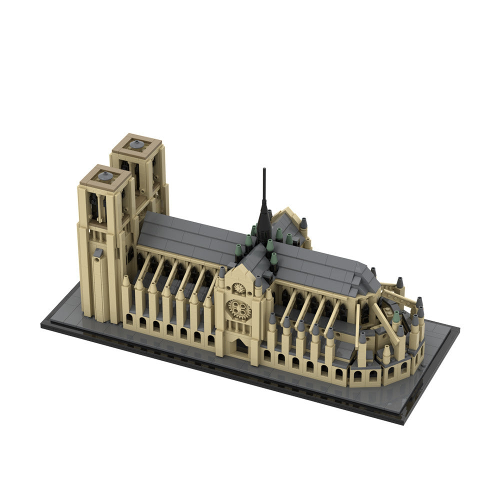 notre dame cathedral building set | lego compatible - 2