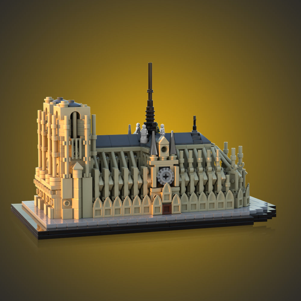 notre dame de paris building set | moc-24774 | moc-192777 - 1