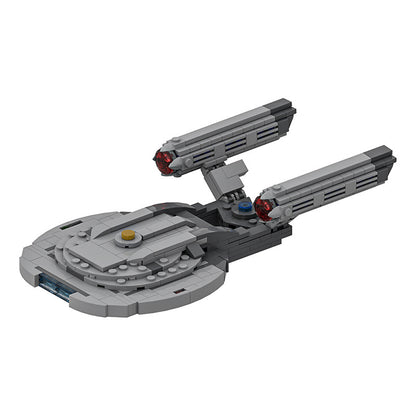 nx-01 enterprise building set | star trek | lego compatible - 2