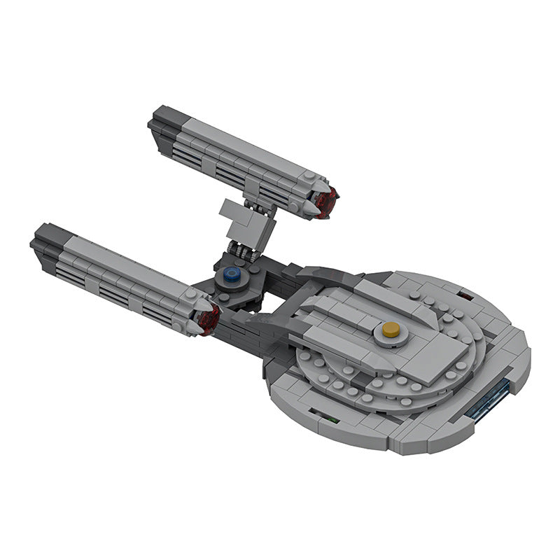 nx-01 enterprise building set | star trek | lego compatible - 3