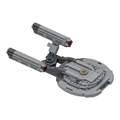 nx-01 enterprise building set | star trek | lego compatible - 3