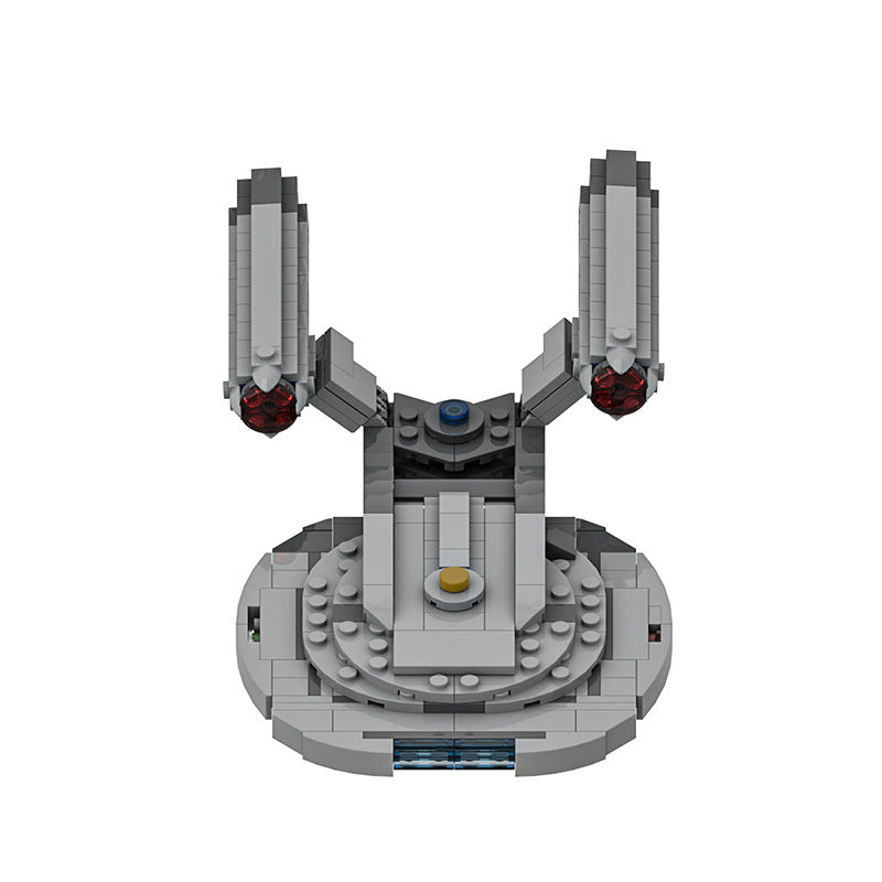 nx-01 enterprise building set | star trek | lego compatible - 5