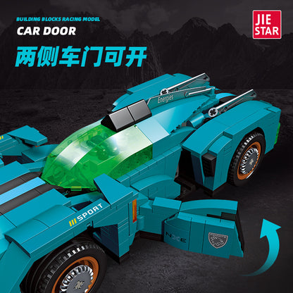 nxe remote control building block car | jiestar 92028 - 2