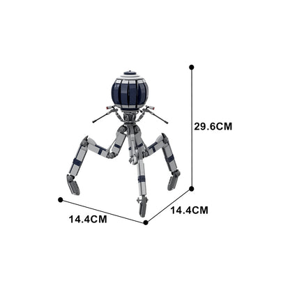 octuptarra tri-droid separatists robot | moc-65366 - 4