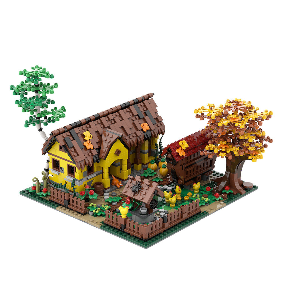 old country house building set | moc-130082 - 5