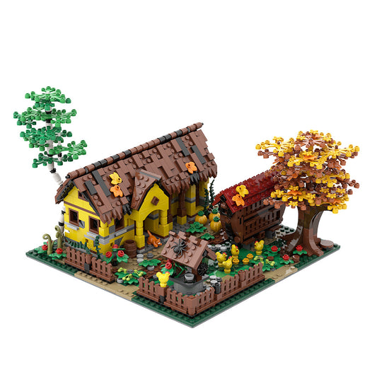 old country house building set | moc-130082 - 5