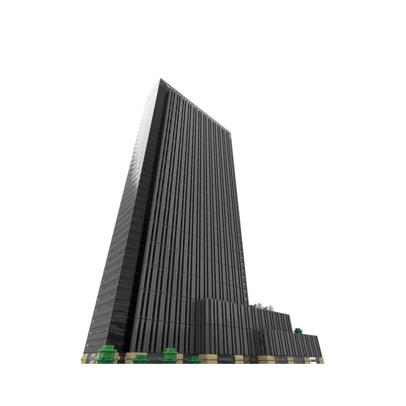 one penn plaza building set | 1:800 scale | moc-156591 - 3