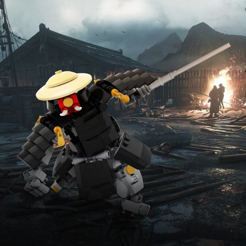 oni samurai mech building set | moc-202376 - 1