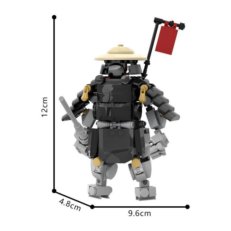 oni samurai mech building set | moc-202376 - 4