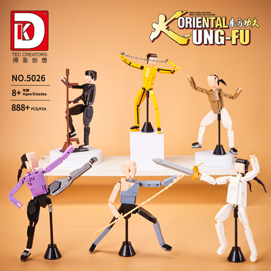 oriental kung-fu - 888 pcs | dk 5026 - 1