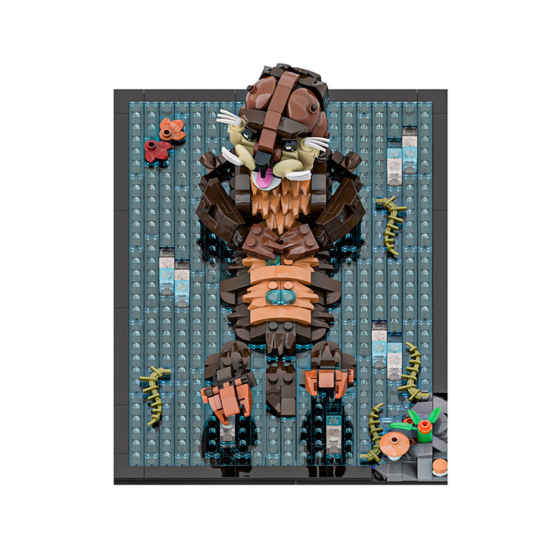 otter building set | lego compatible - 3