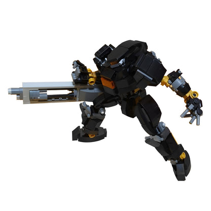pa-001 marauder power armor building set | moc-205864 - 4