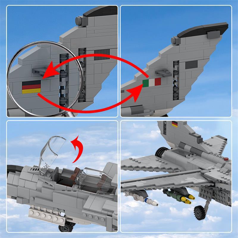 panavia tornado bomber building set | 1:32 scale - 6