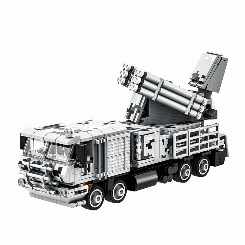 "pantsir-sm"air defense system - building blocks set - wange bricks - 4