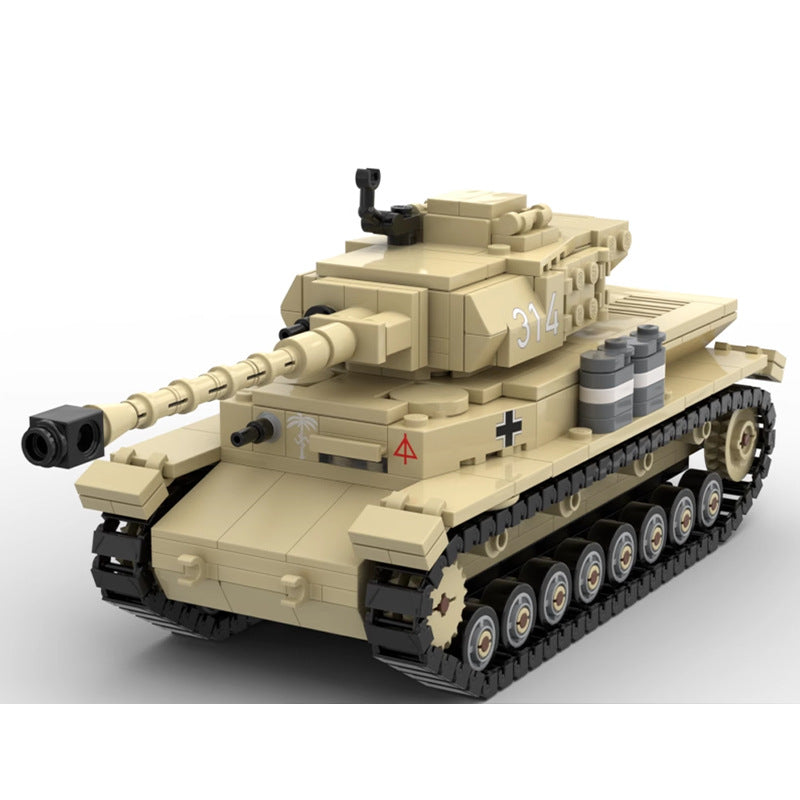 panzer iv ausf g tank building set | moc-67881 - 1