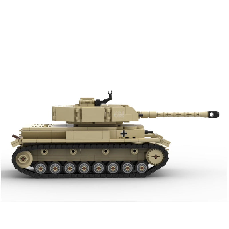panzer iv ausf g tank building set | moc-67881 - 2