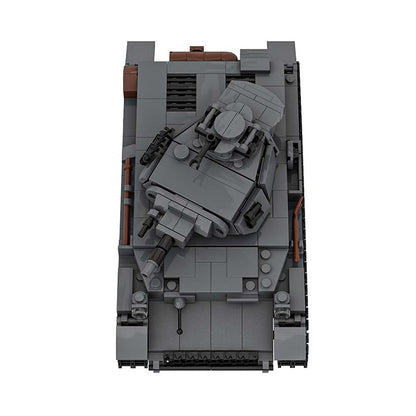 panzer iv d tank building set | moc-204773 - 2