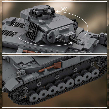 panzer iv d tank building set | moc-204773 - 3