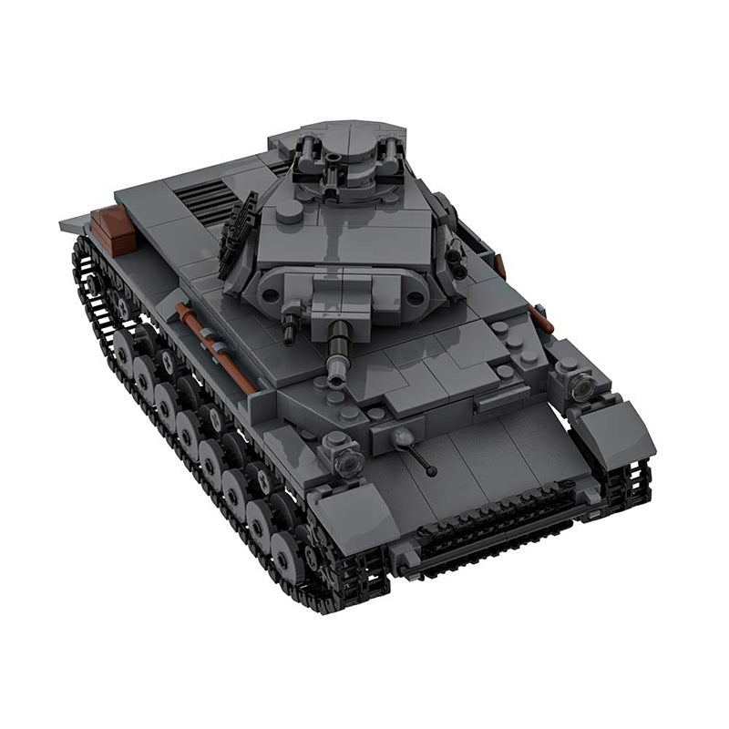 panzer iv d tank building set | moc-204773 - 3