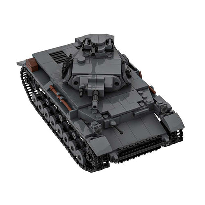 panzer iv d tank building set | moc-204773 - 3