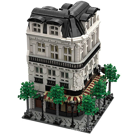 paris boulangerie & studio building set | moc-40476 - 1