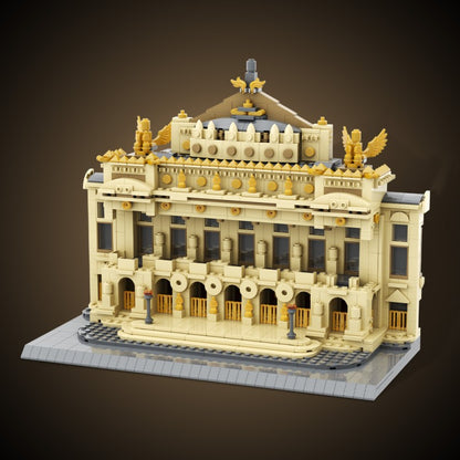 paris opera house – palais garnier building set | lego-compatible - 1