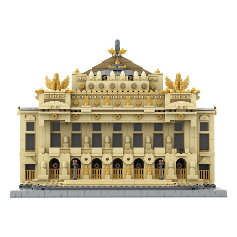 paris opera house – palais garnier building set | lego-compatible - 3
