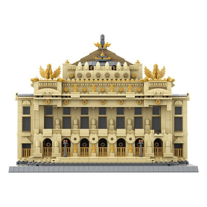 paris opera house – palais garnier building set | lego-compatible - 3