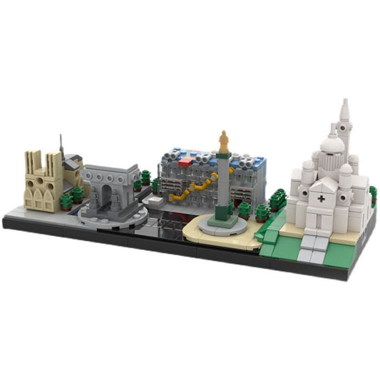 paris skyline building set | moc-30894 - 1