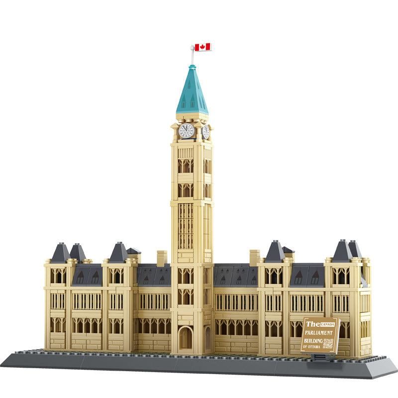 parliament buildings canada - building blocks set - wange 4221 - 4