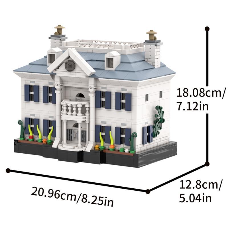 parrish mansion building set | jumanji | lego compatible - 4
