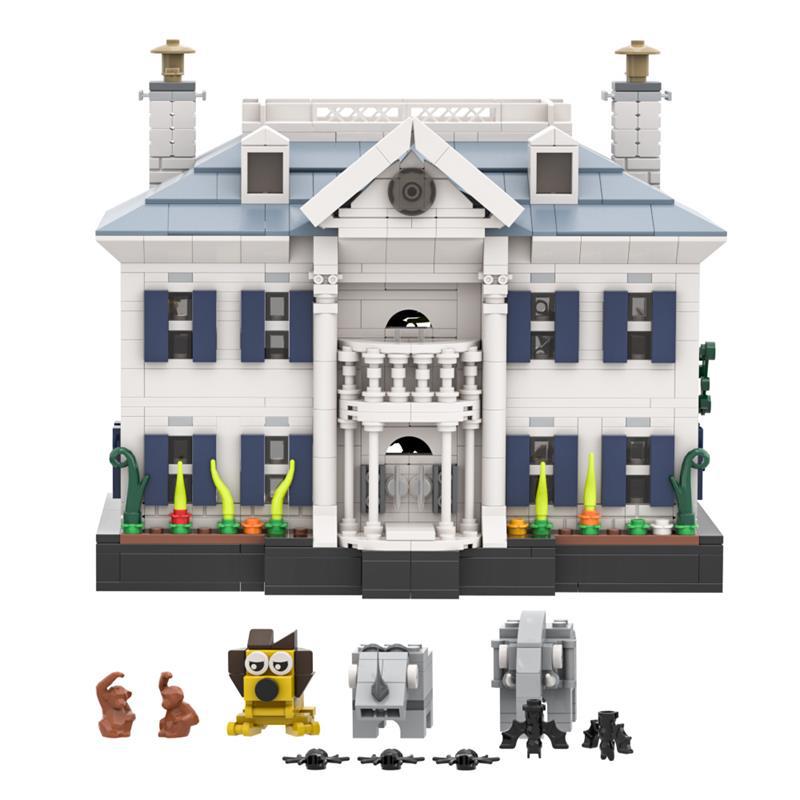 parrish mansion building set | jumanji | lego compatible - 5