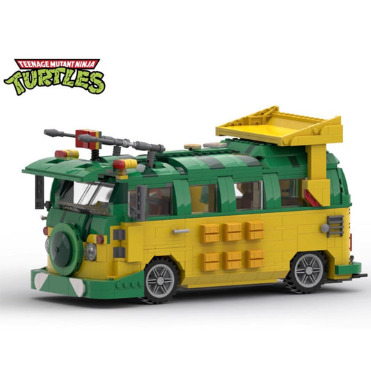 party wagon building set | tmnt | moc-152142 - 1