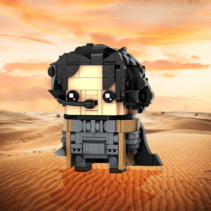 paul atreides brickheadz building set | dune | moc-178097 - 1