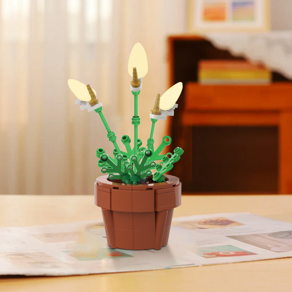 peace lily building set | moc-177947 - 1