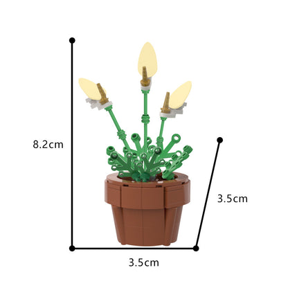 peace lily building set | moc-177947 - 3