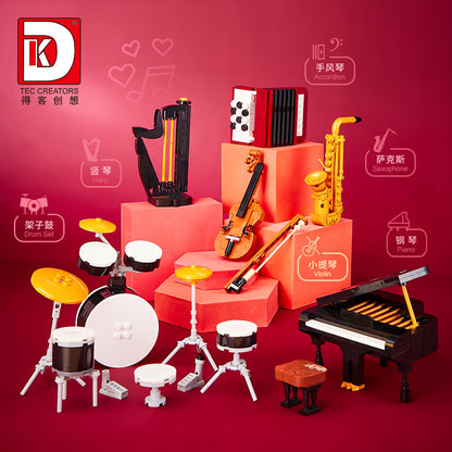 performer symphony - drum set & player 817 pcs | dk 5023 - 2