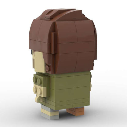 peter b. parker brickheadz moc | lego-compatible spider-verse toy - 1