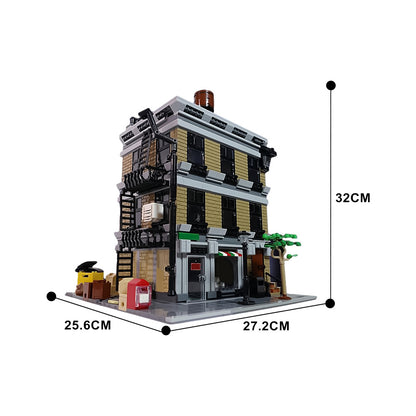 peter parker's apartment building set | moc-162822 - 4