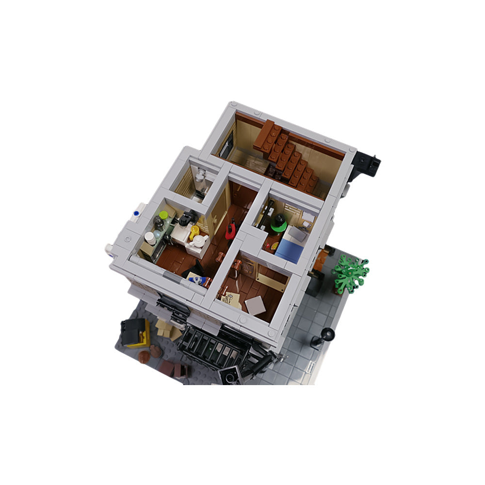 peter parker's apartment building set | moc-162822 - 5