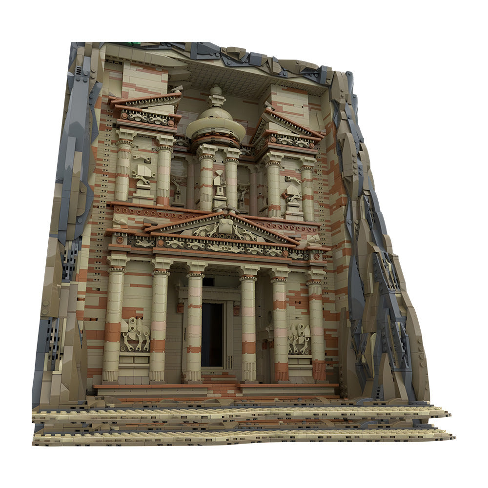 petra - the treasury moc building set | indiana jones | moc-202360 - 3
