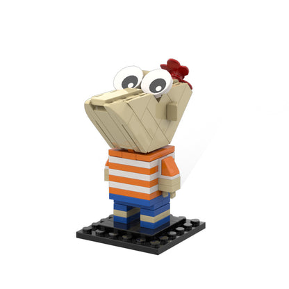 phineas and ferb brickheadz building set | moc-212231 - 3