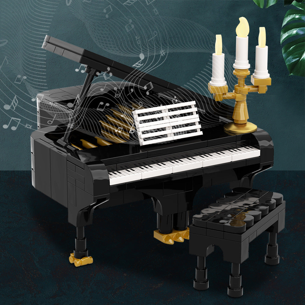 piano moc building set | lego compatible - 2