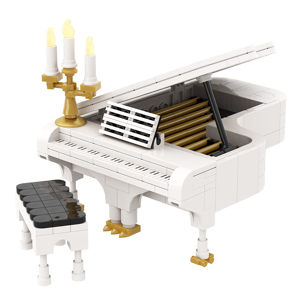 piano moc building set | lego compatible - 3