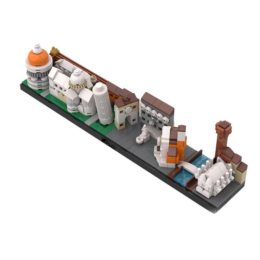 pisa skyline building set | moc-142962 - 1