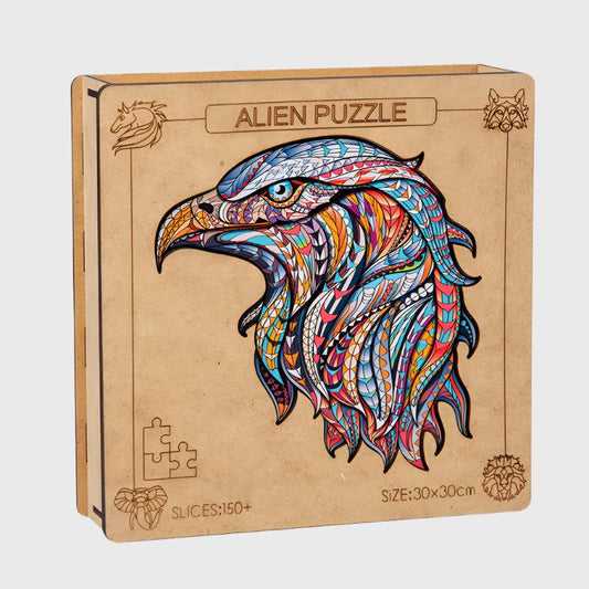 Plane Puzzle Animal Head 24 pcs Eagle