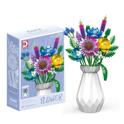 plant flower bouquet - 528 pcs | dk 3028 - 5