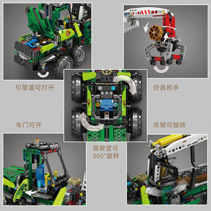 pneumatic forest machine - 938 pcs | mouldking 19006 - 4