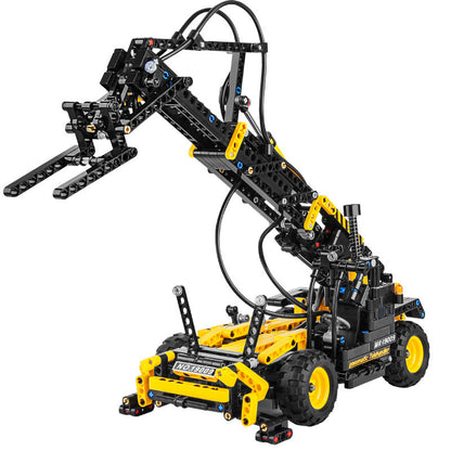 pneumatic telescopic forklift building kit - 803 pcs | mouldking 19009 - 5